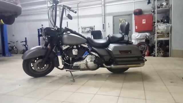 '96Harley FLHR ROAD KING Старый толстый бегемот. Планы на зиму и будущий сезон смотреть онлайн
