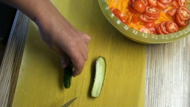 Витаминный салат с редькой дайкон и тыквой .Вегетарианская еда. смотреть онлайн