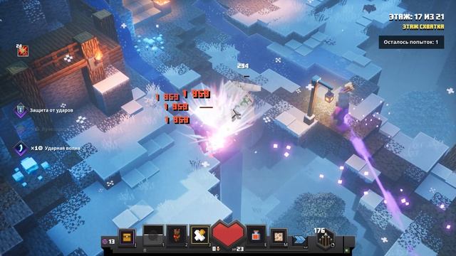 ЗИМНЯЯ БАШНЯ - Minecraft Dungeons Festival of Frost смотреть онлайн
