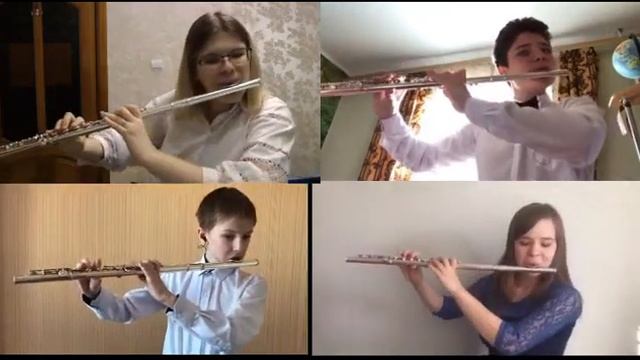 Синий платочек 4 флейты смотреть онлайн