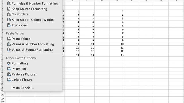 Excel Tips - Paste Special [Mac] смотреть онлайн