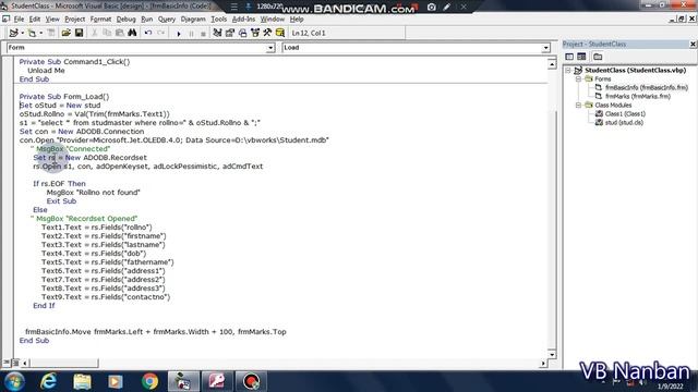 Visual Basic 6.0 . Data passed as parameter from one Form to another Form смотреть онлайн