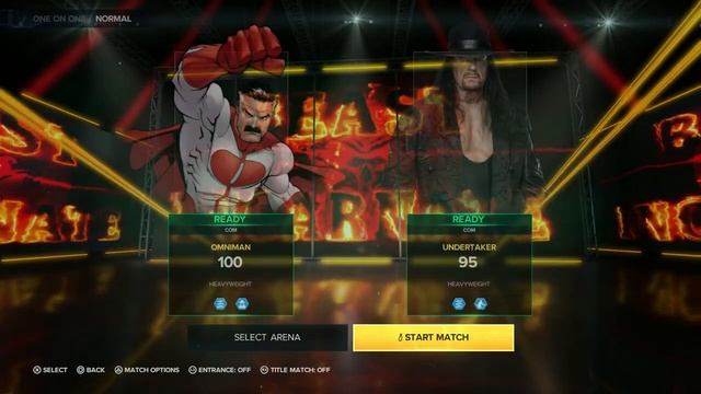 OMNIMAN In WWE 2K23 - Can Team Roman Reigns Defeat Omniman WWE 2K23