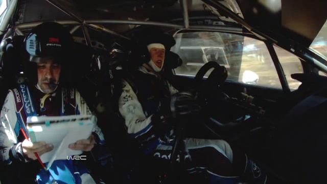 Elfyn Evans Onboard SS04
