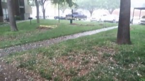 Крупный Град в Техасе город Лаббок 20 мая