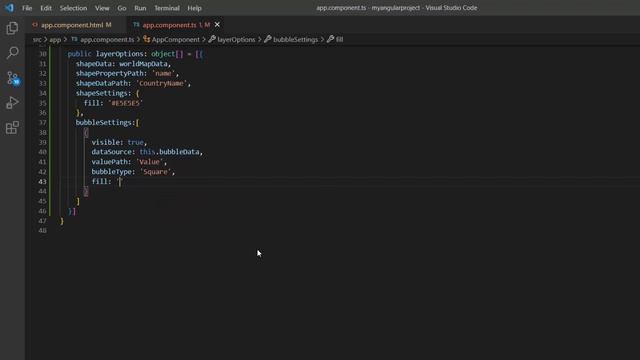How to Add and Customize Bubbles in the Angular Maps Component смотреть онлайн