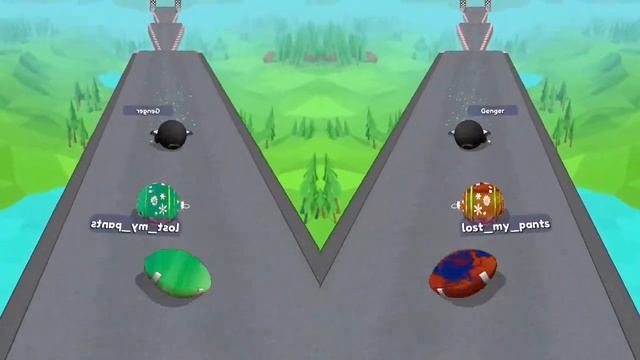 same levels going balls vs rolling ball game play Walkthrough ios end Android mobile games speed RU смотреть онлайн