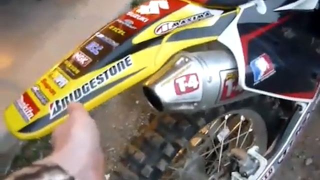 2008 Suzuki RM Z250 Rockstar Edition смотреть онлайн