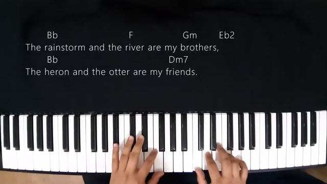 Colors Of The Wind - Vanessa Williams | Piano ~ Cover ~ Accompaniment ~ Backing Track ~ Karaoke смотреть онлайн