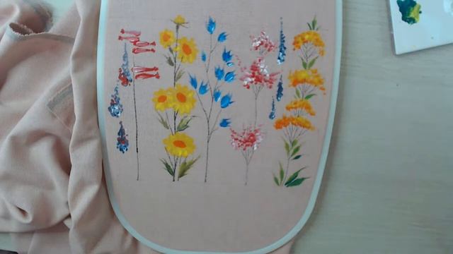 Тестируем краски по росписи ткани Fractal Paint смотреть онлайн