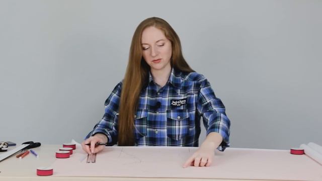 Построение матросского воротника. Воротник с галстуком. Построение выкройки на базовой основе смотреть онлайн