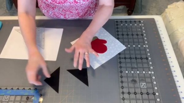 Cozy  Christmas Quilt Tutorial 2: Using the Perfect Corner ruler