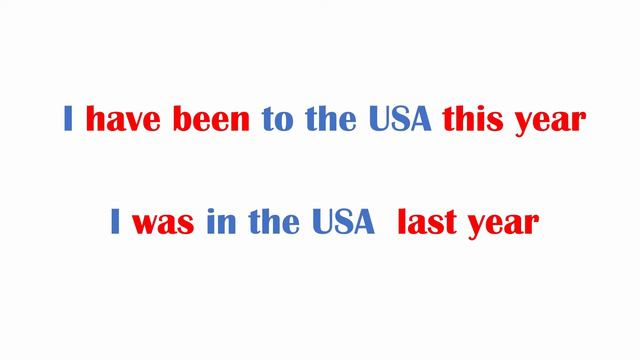 Разница между Present Perfect и Past Simple