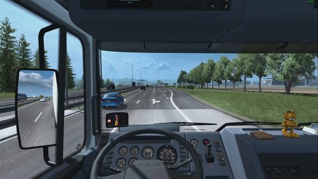 ETS2 1.35 DAF 95ATi Utena - Ventspils смотреть онлайн
