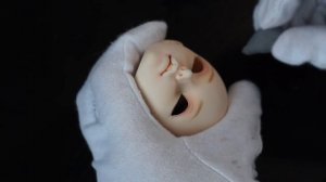 [BJD] Роспись куклы минифи Селин мейкап / фейсап [БЖД] BJD OOAK minifee Celine урок от WillStore