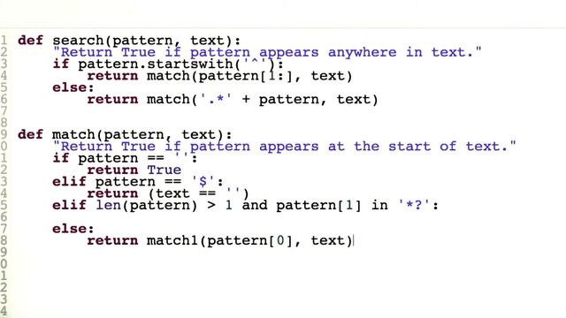 Regular Expressions Review - Quiz 3 - Design of Computer Programs смотреть онлайн