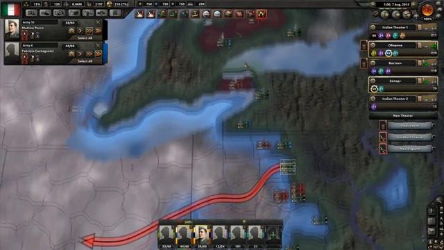 ПОБЕДА! Hearts of Iron IV: Millennium Dawn Италия! №22 смотреть онлайн