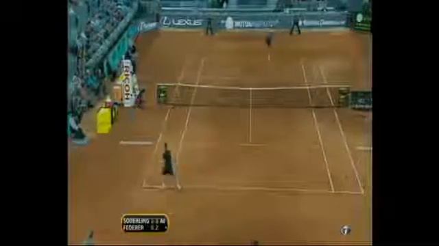 Roger Fed R V Robin Soderling Madrid 2009 R2 Highlights смотреть онлайн