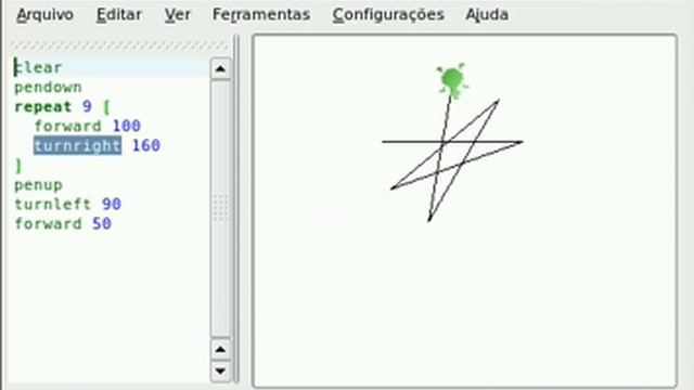 Kturtle LOGO demonstration смотреть онлайн