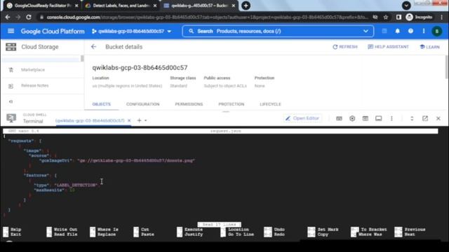 Detect Labels, Faces, and Landmarks in Images with the Cloud Vision API | GCRF | track4 | quest3 смотреть онлайн
