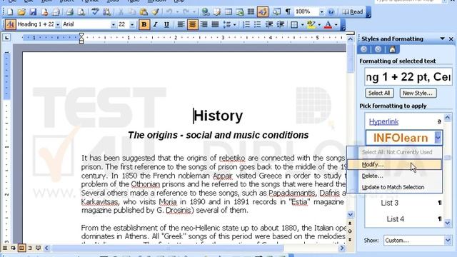 Modify the INFOlearn style in Tahoma font. смотреть онлайн