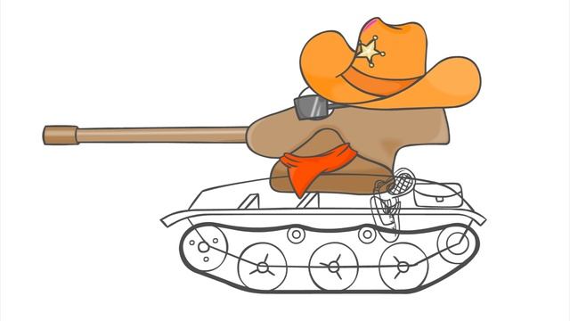 Speedpaint (Рисуем старичка шерифа Т69 ) смотреть онлайн