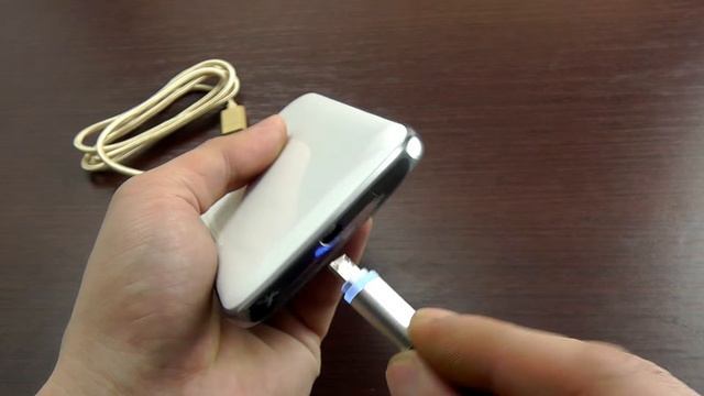 ОБЗОР: Фирменный Кабель для Зарядки и Синхронизации USB-microUSB с LED-индикатором (металл) DiGiYes смотреть онлайн