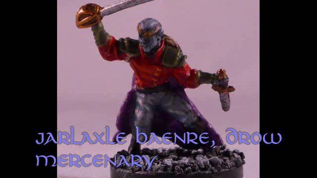 A look at my Legend of Drizzt minis смотреть онлайн