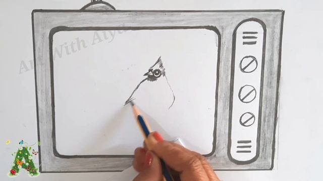 World Television day Drawing - Television Day 2020 Special Drawing - Very Easy for Beginners смотреть онлайн