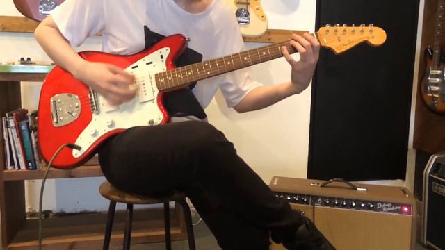 Fender japan Jazzmaster JM-66 2014年製 Candy Apple Red смотреть онлайн