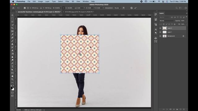 How To Change Clothes Pattern In Photoshop 2023 смотреть онлайн