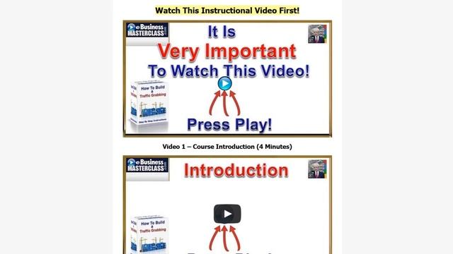 eBm WordPress Course Walkthrough Video For Members Websites смотреть онлайн