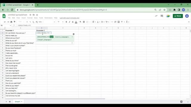 Convert Any Language Using Google Translate Formula - Excel Tricks смотреть онлайн