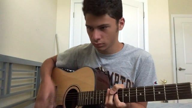 Three days grace- Never too late acoustic cover. смотреть онлайн