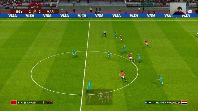 PES 2021 | Egypt vs Morocco | Africa Cup of Nations 2022 | Crazy Match | Gameplay PC смотреть онлайн