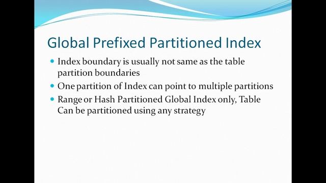 Local Vs Global Partitioned Index in Oracle 11g смотреть онлайн