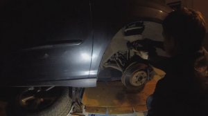 Замена передних стоек стабилизатора Lexus RX 330