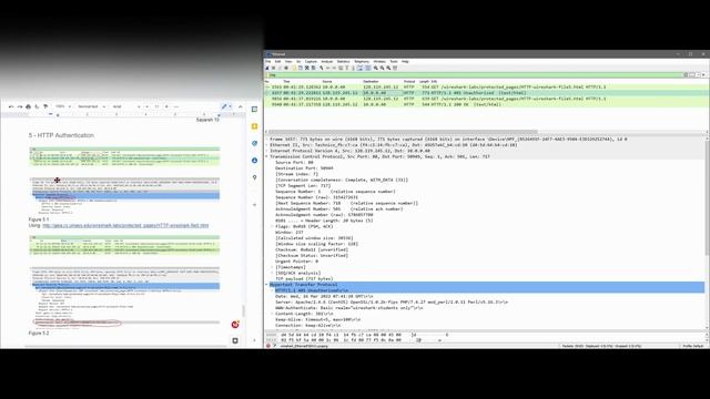 5 - HTTP Authentication (HTTP lab (Wireshark)) | Computer Networking смотреть онлайн