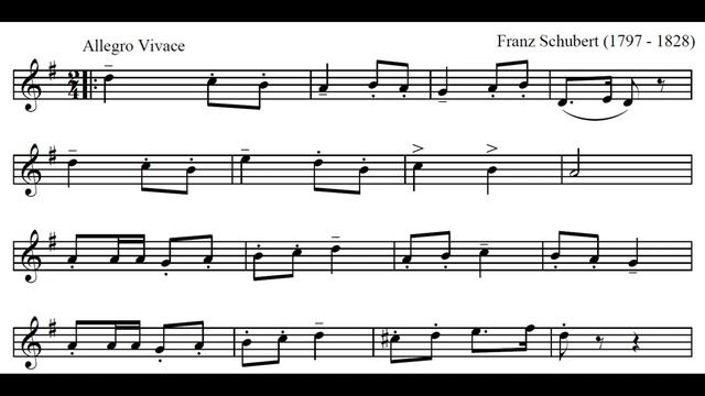 Marche Militaire (recorder only) смотреть онлайн