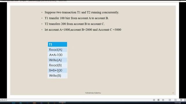 Advance Database Tutorial || Transaction concept ክፍል 2| #ethiopiaprograms / #habesha/ #ethiopia смотреть онлайн