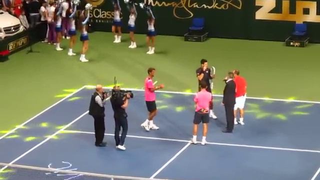 Novak Djokovic spieva po slovensky na Tennis Classic 2012 смотреть онлайн