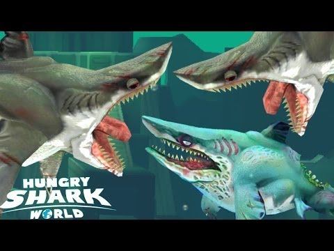 Hungry Shark World - Megalodon Vs Zombie Shark