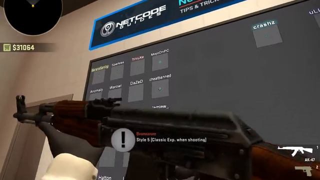 CSGO Карта для смены прицела! смотреть онлайн