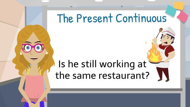 A Lesson on the Present Continuous | English Grammar Lesson | Present Continuous Grammar Lesson смотреть онлайн