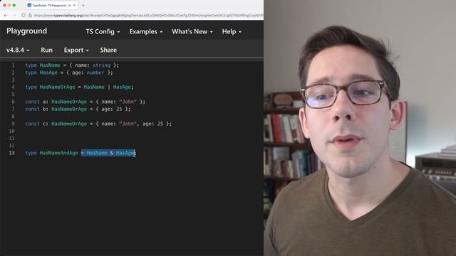 The KEY to unions and intersections in TypeScript смотреть онлайн