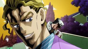 Джотаро спросил у Киры за часы