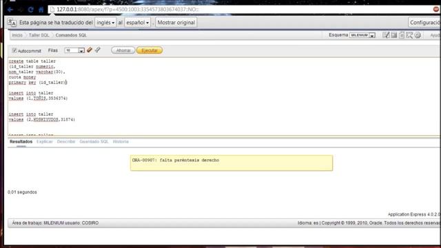 Crear BD Oracle 11g [2] смотреть онлайн