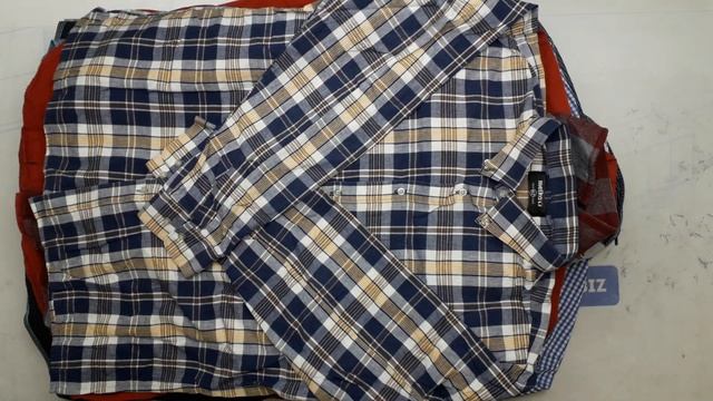 21540 Мужские рубашки SHIRTS-M (extra) 5 пак 10кг 7.5€/кг 43шт смотреть онлайн