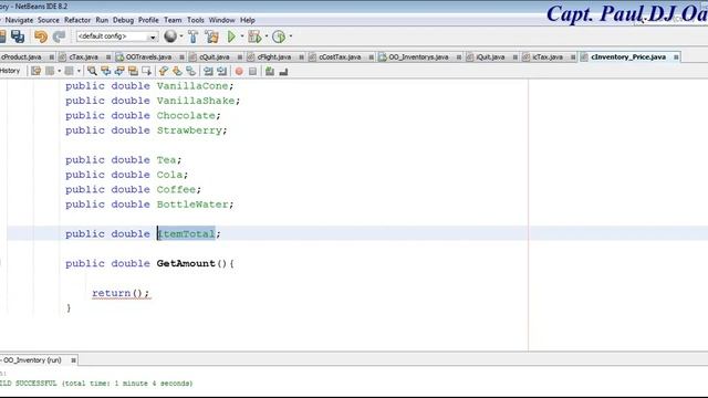 How to Create an Object-Oriented Inventory System in Java NetBeans - Part 2 of 2 смотреть онлайн