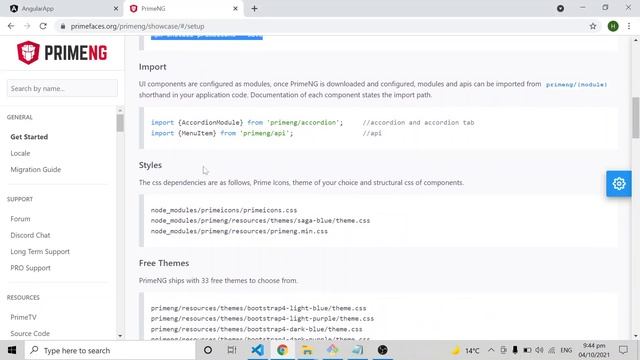 Primeng Installation in Angular Project | PrimeNG 12 | Angular 12 смотреть онлайн